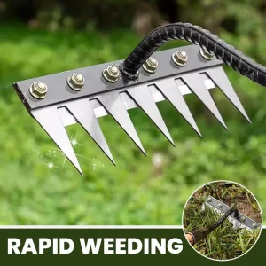 5/6/7/8 Teeth Carbon Steel Garden Hand Rake